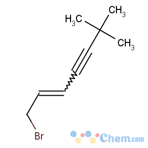CAS No:126764-15-6 1-bromo-6,6-dimethylhept-2-en-4-yne