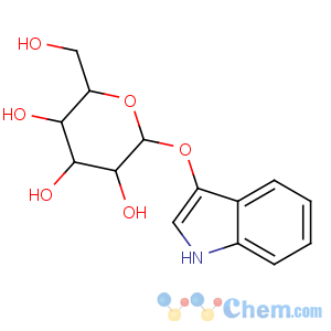 CAS No:126787-65-3 (2R,3R,4S,5R,6S)-2-(hydroxymethyl)-6-(1H-indol-3-yloxy)oxane-3,4,5-triol