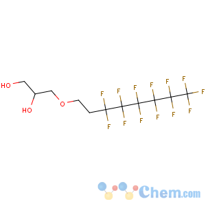 CAS No:126814-93-5 3-(3,3,4,4,5,5,6,6,7,7,8,8,8-tridecafluorooctoxy)propane-1,2-diol