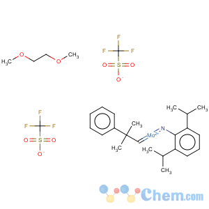 CAS No:126949-63-1 2,6-Diisopropylphenylimidoneophylidenemolybdenum(VI)bis(trifluoromethanesulfonate)dimethoxyethane adduct