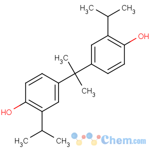 CAS No:127-54-8 4-[2-(4-hydroxy-3-propan-2-ylphenyl)propan-2-yl]-2-propan-2-ylphenol