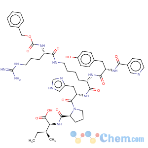 CAS No:127060-75-7 L-Isoleucine,N-(3-pyridinylcarbonyl)-L-tyrosyl-N6-[N2-[(phenylmethoxy)carbonyl]-L-arginyl]-L-lysyl-L-histidyl-L-prolyl-