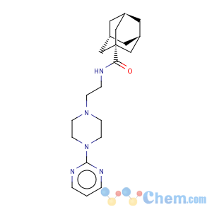 CAS No:127266-56-2 Tricyclo[3.3.1.13,7]decane-1-carboxamide,N-[2-[4-(2-pyrimidinyl)-1-piperazinyl]ethyl]-