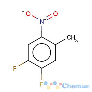 CAS No:127371-50-0 Benzene,1,2-difluoro-4-methyl-5-nitro-