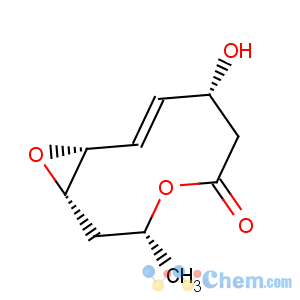 CAS No:127393-90-2 4,11-Dioxabicyclo[8.1.0]undec-8-en-5-one,7-hydroxy-3-methyl-, (1S,3R,7S,8E,10R)-