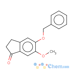 CAS No:127399-72-8 1H-Inden-1-one,2,3-dihydro-6-methoxy-5-(phenylmethoxy)-