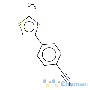 CAS No:127406-79-5 Benzonitrile,4-(2-methyl-4-thiazolyl)-