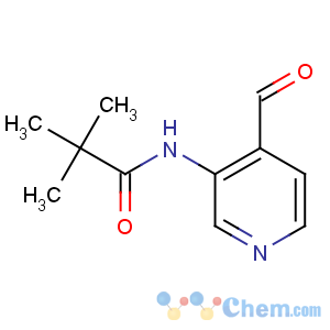 CAS No:127446-35-9 N-(4-formylpyridin-3-yl)-2,2-dimethylpropanamide