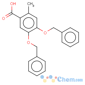 CAS No:127531-39-9 4,5-bis(benzyloxy)-2-methylbenzoic acid