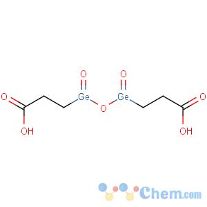 CAS No:12758-40-6 3-[[2-carboxyethyl(oxo)germyl]oxy-oxogermyl]propanoic acid