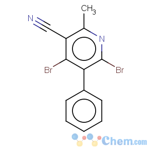 CAS No:127581-39-9 3-Cyano-4,6-dibromo-2-methyl-5-phenylpyridine
