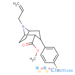 CAS No:127648-29-7 8-Azabicyclo[3.2.1]octane-2-carboxylicacid, 3-(4-fluorophenyl)-8-(2-propen-1-yl)-, methyl ester, (1R,2S,3S,5S)-