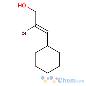 CAS No:127652-85-1 2-Propen-1-ol,2-bromo-3-cyclohexyl-, (E)- (9CI)