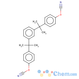 CAS No:127667-44-1 4,4'-[1,3-Phenylenebis(1-methyl-ethylidene)]bisphenyl cyanate