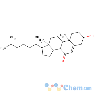 CAS No:127684-08-6 (3S,8S,9S,10R,13R,14S)-3-hydroxy-10,13-dimethyl-17-[(2R)-6,7,7,<br />7-tetradeuterio-6-(trideuteriomethyl)heptan-2-yl]-1,2,3,4,8,9,11,12,14,<br />15,16,17-dodecahydrocyclopenta[a]phenanthren-7-one