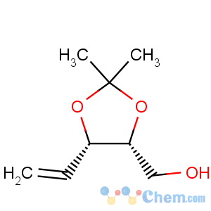 CAS No:127758-25-2 (4r,5s)-(2,2-dimethyl-5-vinyl-1,3-dioxolan-4-yl)methan-1-ol