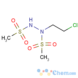 CAS No:127792-84-1 Methanesulfonic acid,2-(2-chloroethyl)-2-(methylsulfonyl)hydrazide