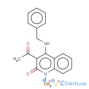 CAS No:127855-79-2 3-Acetyl-4-benzylamino-1-methyl-1H-quinolin-2-one