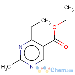 CAS No:127957-88-4 5-Pyrimidinecarboxylicacid, 4-ethyl-2-methyl-, ethyl ester