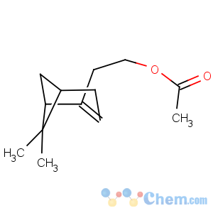 CAS No:128-51-8 2-(6,6-dimethyl-4-bicyclo[3.1.1]hept-3-enyl)ethyl acetate