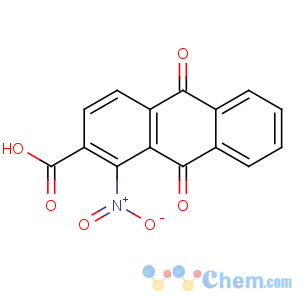 CAS No:128-67-6 1-nitro-9,10-dioxoanthracene-2-carboxylic acid
