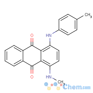 CAS No:128-85-8 1-(methylamino)-4-(4-methylanilino)anthracene-9,10-dione