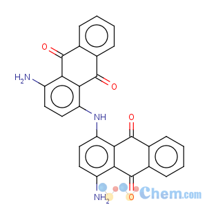 CAS No:128-87-0 9,10-Anthracenedione,1,1'-iminobis[4-amino-