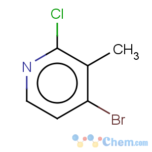 CAS No:128071-86-3 Pyridine,4-bromo-2-chloro-3-methyl-