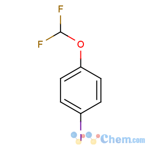 CAS No:128140-82-9 1-(difluoromethoxy)-4-iodobenzene