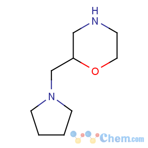 CAS No:128208-00-4 2-(pyrrolidin-1-ylmethyl)morpholine