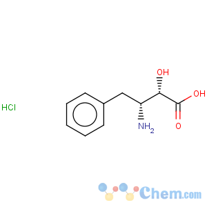 CAS No:128223-55-2 Benzenebutanoic acid, b-amino-a-hydroxy-, hydrochloride (1:1), (aS,bR)-