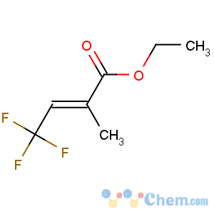 CAS No:128227-97-4 2-Butenoic acid,4,4,4-trifluoro-2-methyl-, ethyl ester