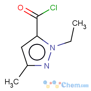 CAS No:128249-59-2 1H-Pyrazole-5-carbonylchloride, 1-ethyl-3-methyl-