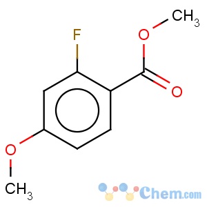 CAS No:128272-26-4 Benzoic acid,2-fluoro-4-methoxy-, methyl ester