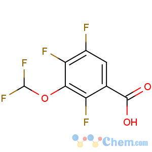 CAS No:128426-86-8 3-(difluoromethoxy)-2,4,5-trifluorobenzoic acid