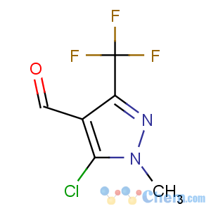 CAS No:128455-62-9 5-chloro-1-methyl-3-(trifluoromethyl)pyrazole-4-carbaldehyde