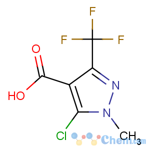 CAS No:128455-63-0 5-chloro-1-methyl-3-(trifluoromethyl)pyrazole-4-carboxylic acid