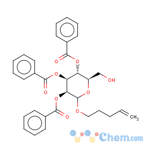 CAS No:128503-37-7 pent-4-enyl-2,3,4-tri-o-benzoyl-d-mannopyranoside