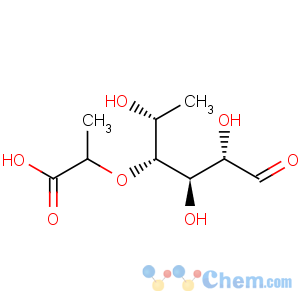 CAS No:128534-92-9 L-Mannose,4-O-(1-carboxyethyl)-6-deoxy-