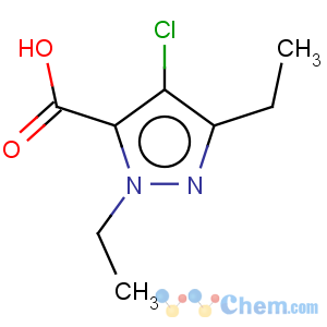 CAS No:128537-59-7 4-Chloro-1,3-diethyl-1H-pyrazole-5-carboxylic acid