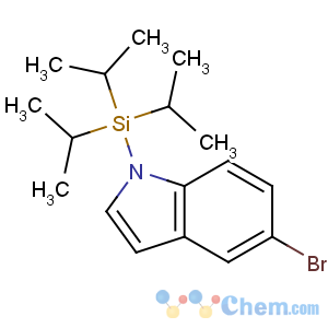 CAS No:128564-66-9 (5-bromoindol-1-yl)-tri(propan-2-yl)silane