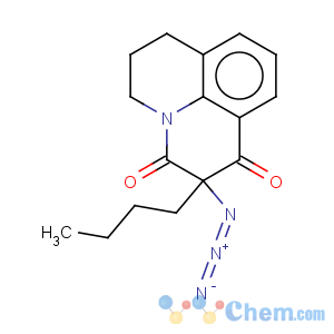 CAS No:128564-94-3 2-Azido-2-butyl-6,7-dihydro-5H-pyrido[3,2,1-ij]quinoline-1,3-dione