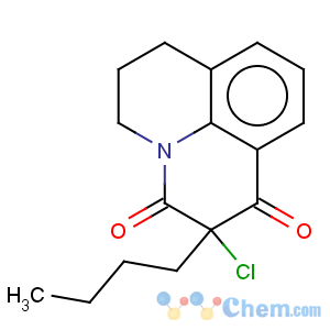 CAS No:128564-99-8 2-Butyl-2-chloro-6,7-dihydro-5H-pyrido[3,2,1-ij]quinoline-1,3-dione