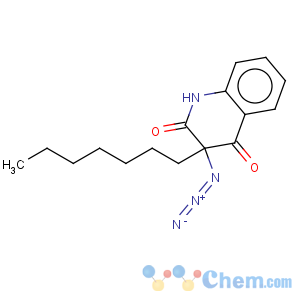 CAS No:128601-16-1 3-Azido-3-heptyl-1H-quinoline-2,4-dione
