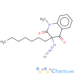 CAS No:128601-17-2 3-Azido-3-heptyl-1-methyl-1H-quinoline-2,4-dione