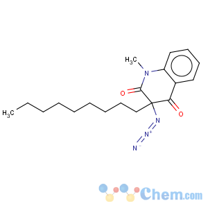 CAS No:128601-19-4 3-Azido-1-methyl-3-nonyl-1H-quinoline-2,4-dione