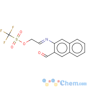 CAS No:128651-50-3 Methanesulfonic acid,1,1,1-trifluoro-, 2-(1,3-dihydro-1,3-dioxo-2H-benz[f]isoindol-2-yl)ethyl ester