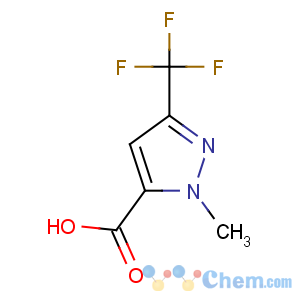CAS No:128694-63-3 2-methyl-5-(trifluoromethyl)pyrazole-3-carboxylic acid