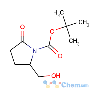 CAS No:128811-37-0 tert-butyl (2R)-2-(hydroxymethyl)-5-oxopyrrolidine-1-carboxylate