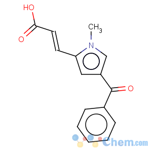 CAS No:128843-46-9 3-(4-benzoyl-1-methyl-1H-pyrrol-2-yl)acrylic acid